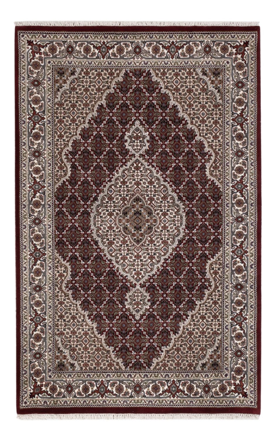 Orientteppich - Täbriz - 183 x 119 cm - dunkelbeige