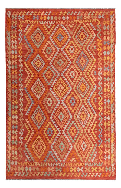 Kelim Maimene Teppich 194x306cm - mehrfarbig