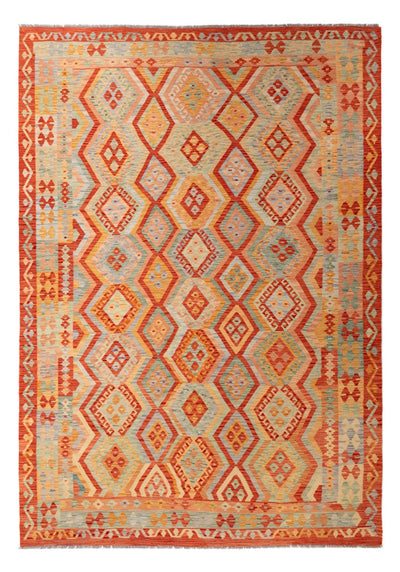 Kelim Maimene Teppich 206x299cm - mehrfarbig