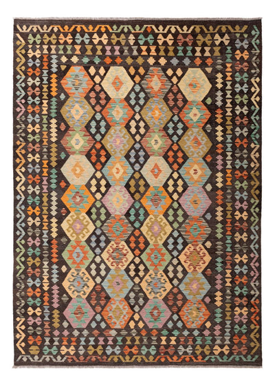 Kelim Maimene Teppich 207x285cm - mehrfarbig