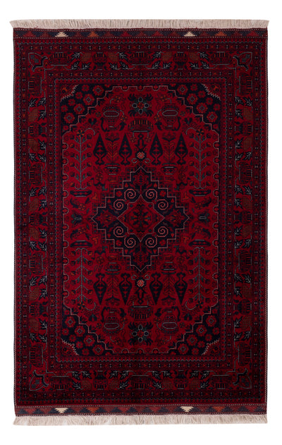 Afghan Teppich 100x150cm - Orientteppich