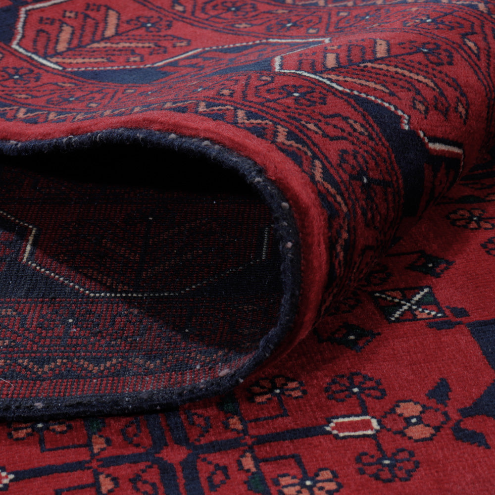 Afghan Teppich - Royal - 197 x 151 cm - rot