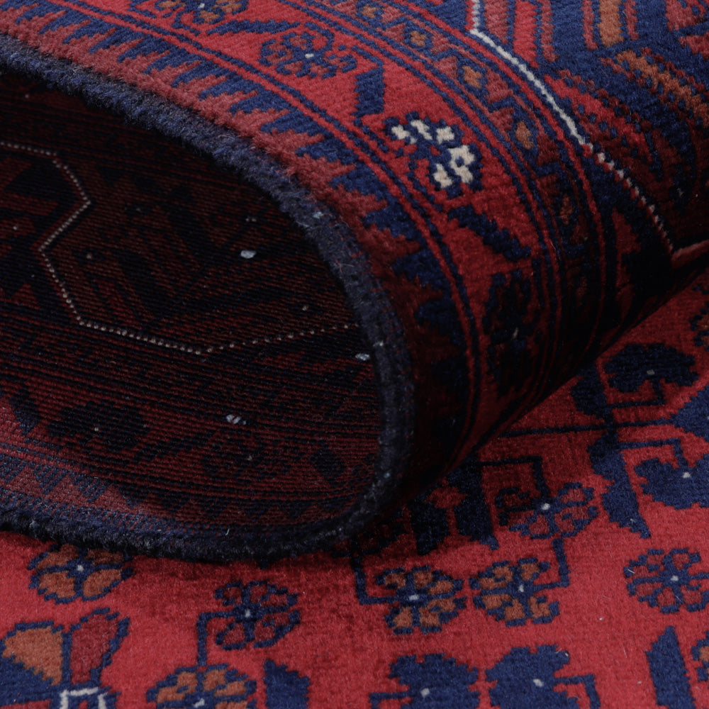 Afghan Teppich - Royal - 203 x 147 cm - rot