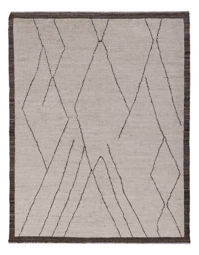 Berber Teppich 161x200cm - Wollteppich