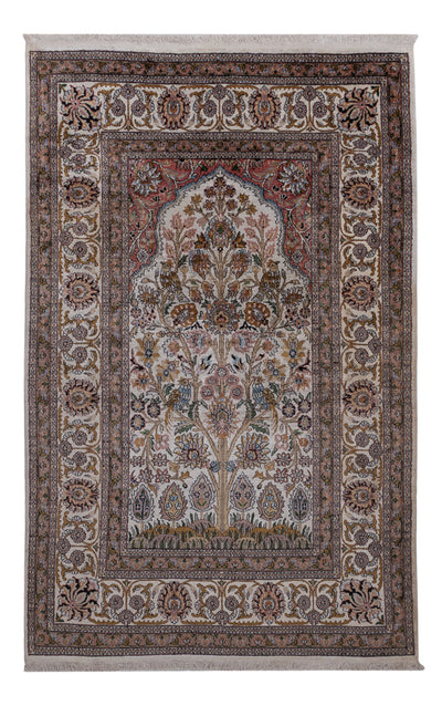 Kaschmir Seide Teppich 116x186cm - Orientteppich