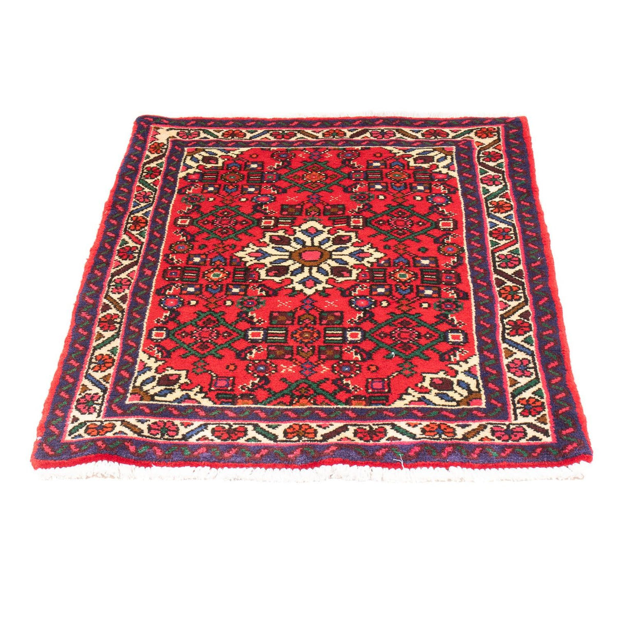 Perserteppich - Nomadic - 98 x 68 cm - rot