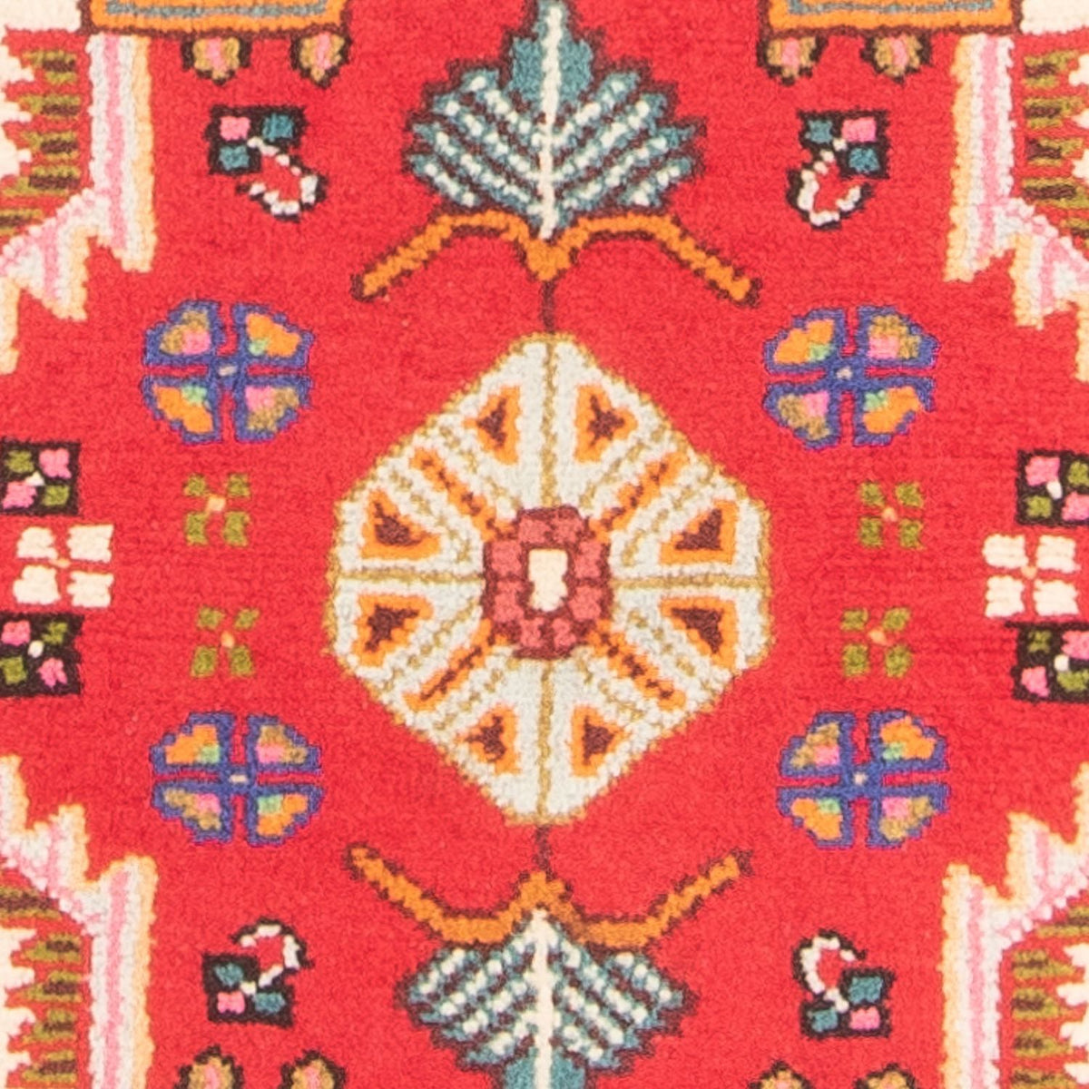 Perserteppich - Nomadic - 91 x 65 cm - rot