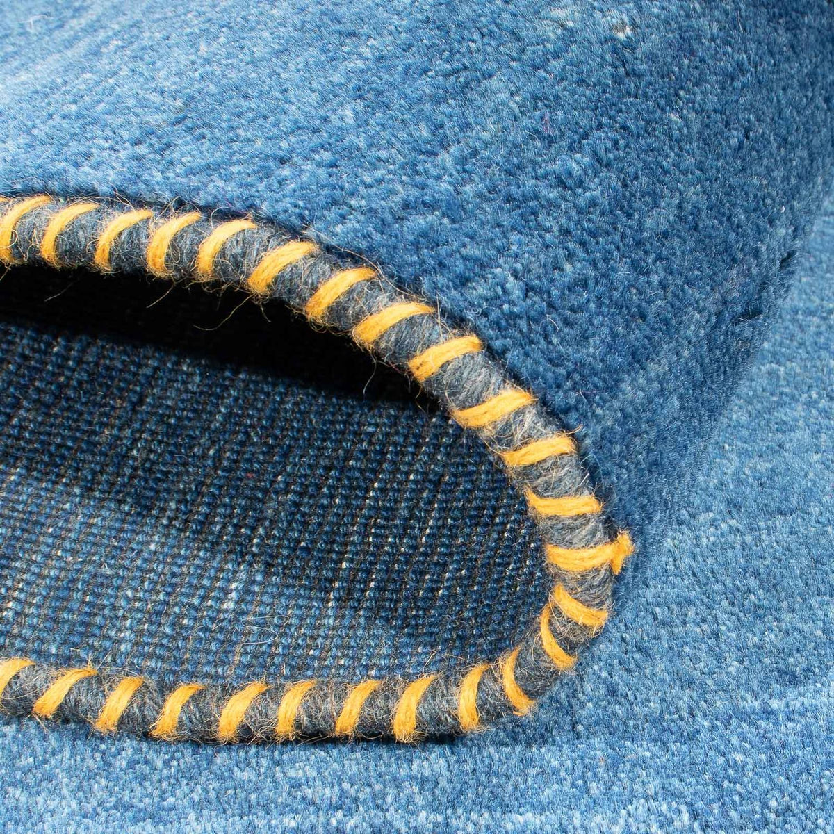 Gabbeh Teppich - Perser - 145 x 106 cm - blau