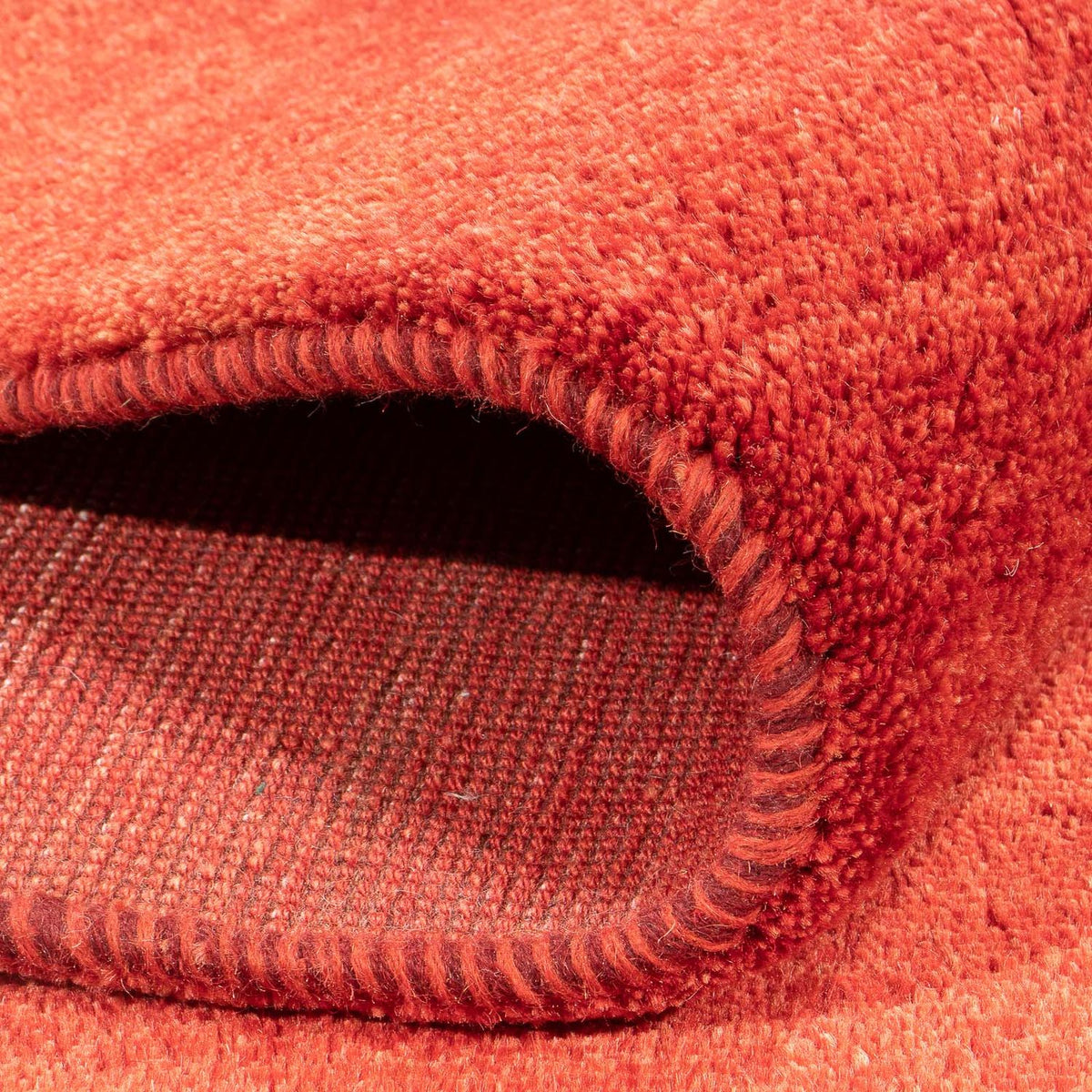 Gabbeh Teppich - Perser - 202 x 153 cm - rot