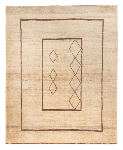 Berber Teppich 164x203cm - Wollteppich