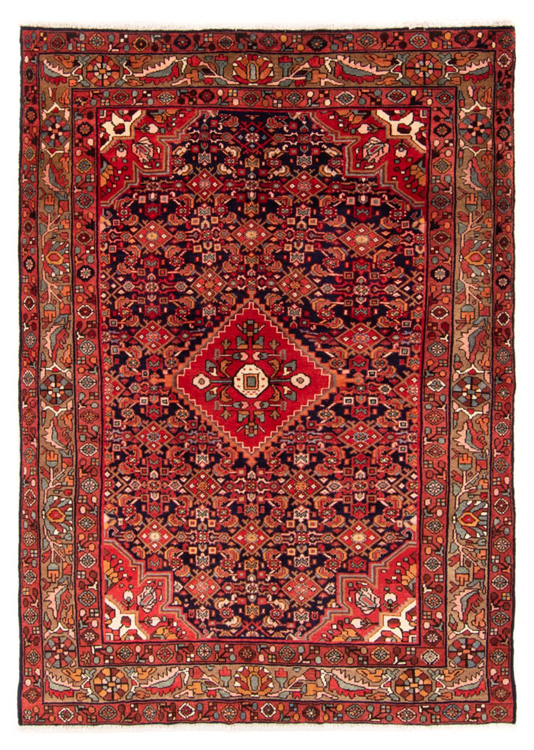 Perserteppich - Nomadic - 243 x 165 cm - dunkelblau