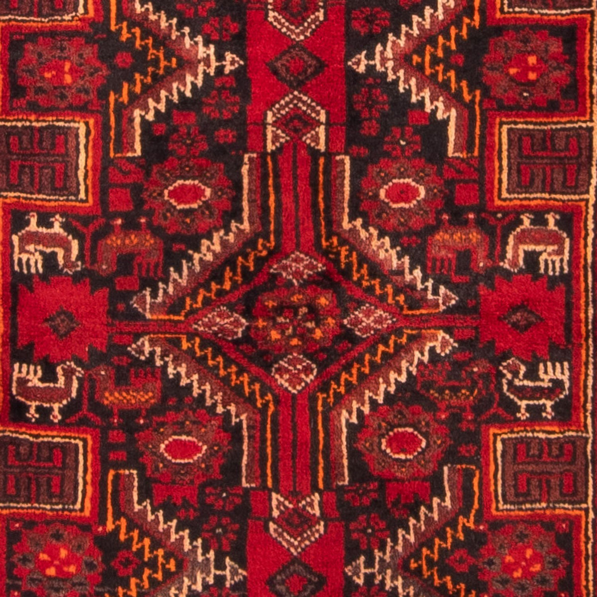 Belutsch Teppich - 173 x 89 cm - rot