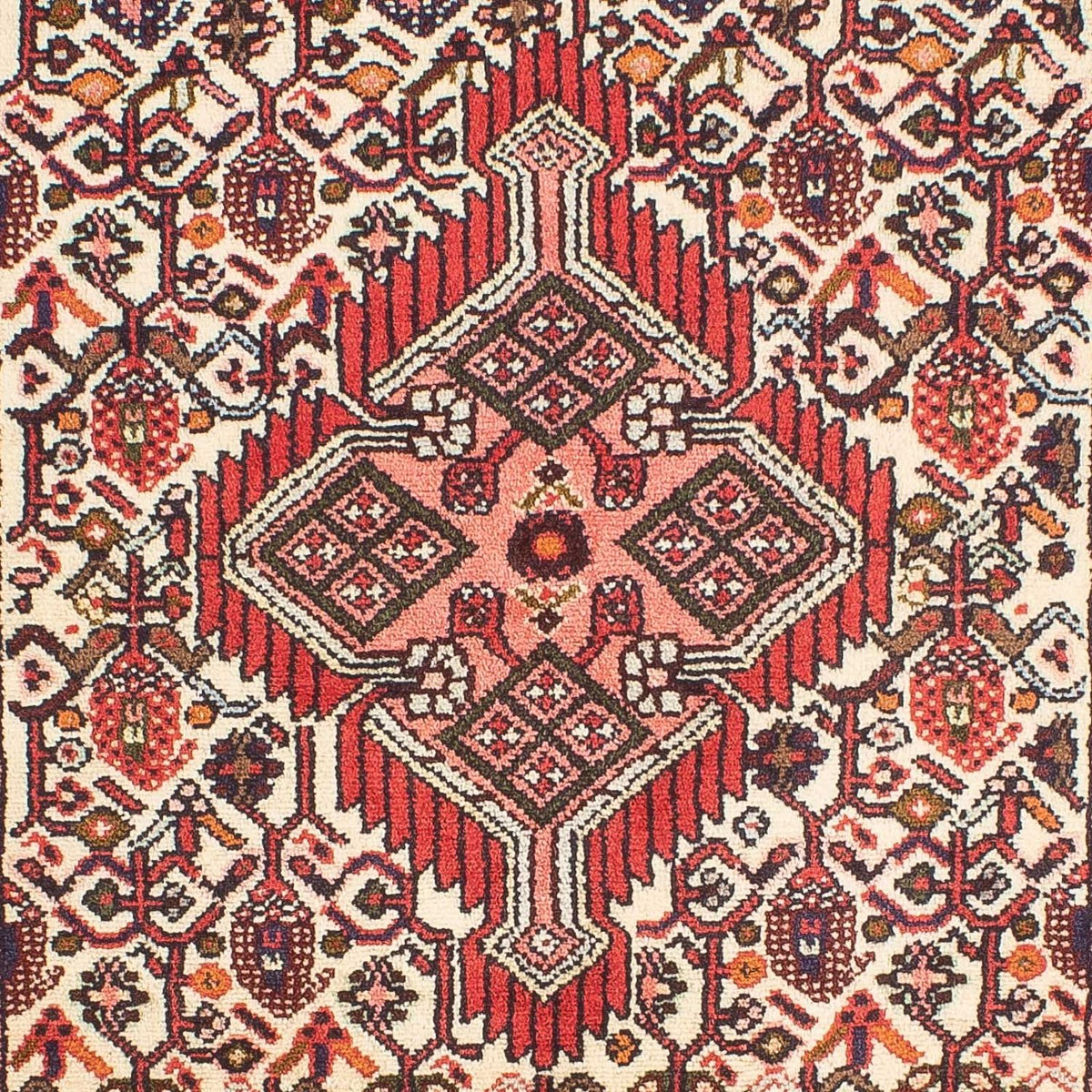 Perserteppich - Nomadic - 131 x 72 cm - beige