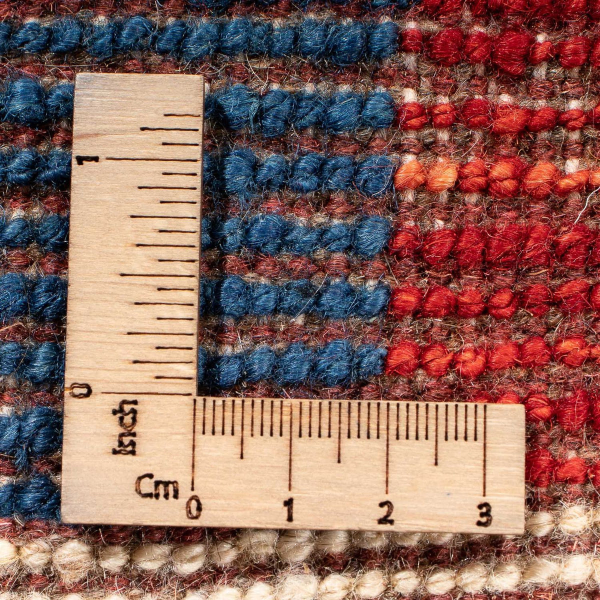 Gabbeh Teppich - Perser - 122 x 76 cm - mehrfarbig