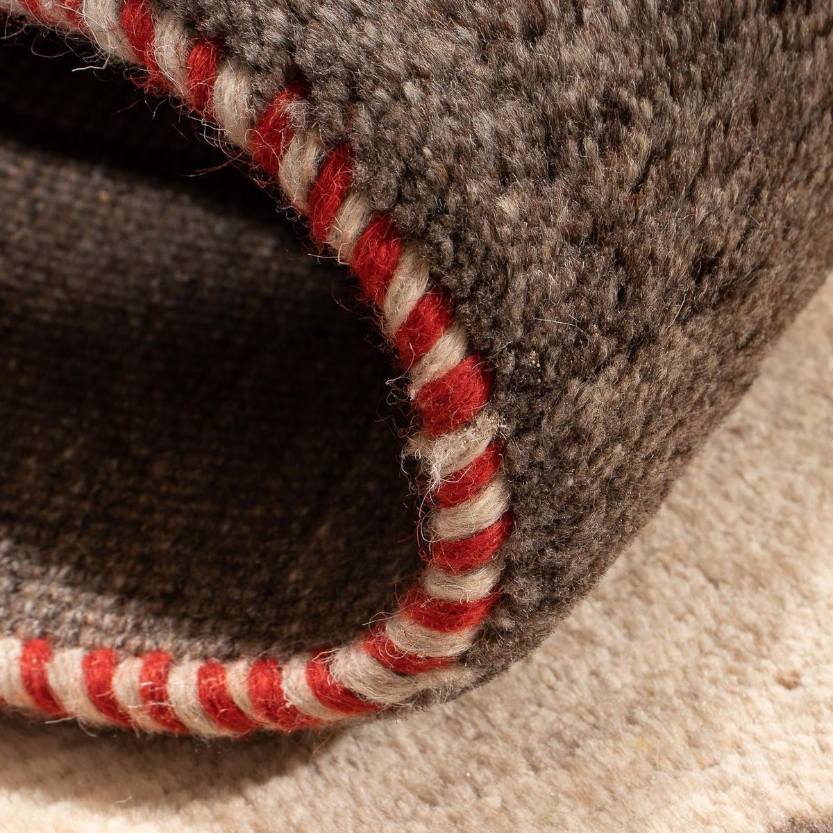 Gabbeh Teppich - Perser - 125 x 77 cm - natur