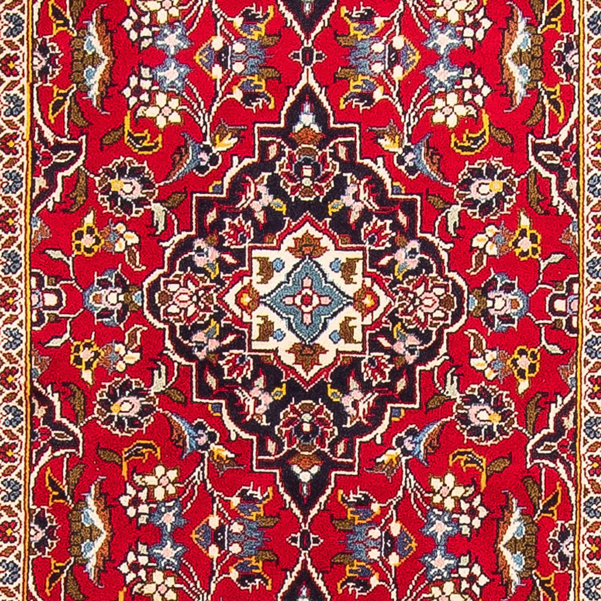 Läufer Perser - Keshan - 312 x 100 cm - rot