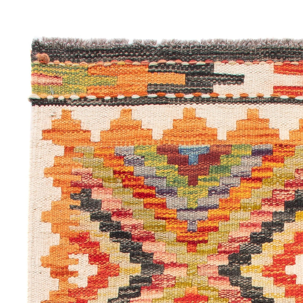 Kelim Teppich - Splash - 98 x 60 cm - mehrfarbig