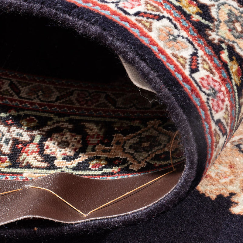 Perserteppich - Täbriz - Royal - 142 x 75 cm - dunkelblau