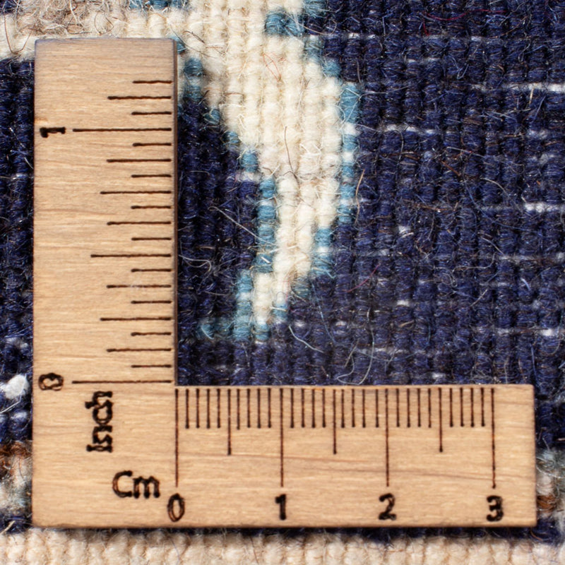 Perserteppich - Nain - 135 x 67 cm - dunkelblau