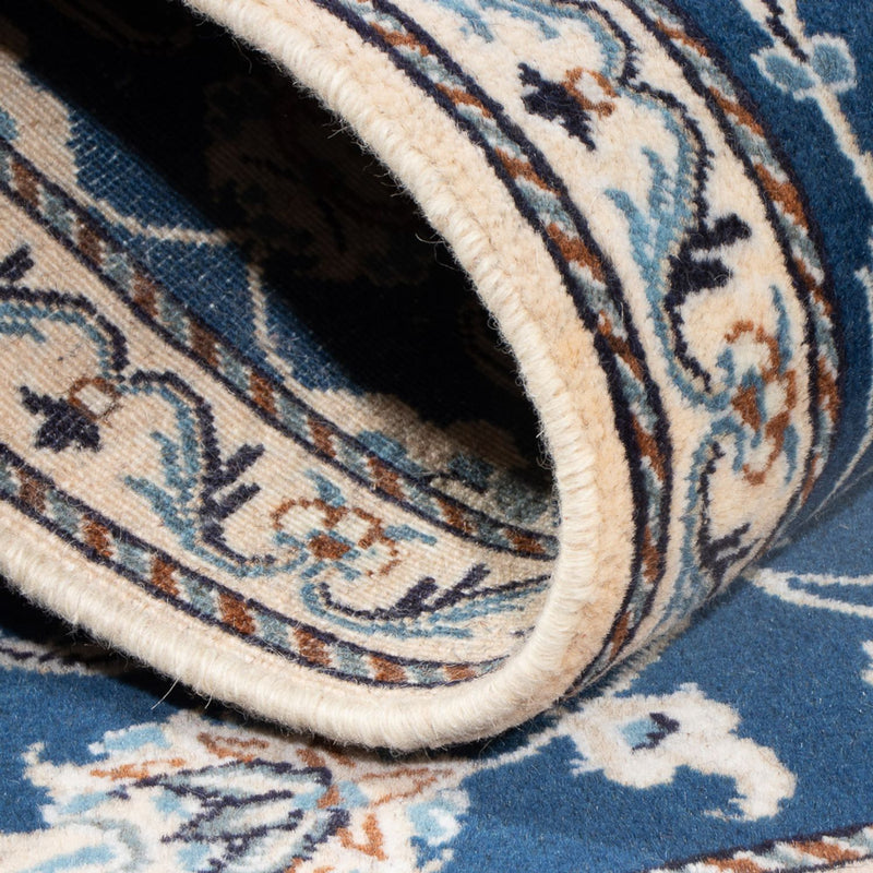 Läufer Perser - Nain - 156 x 71 cm - blau