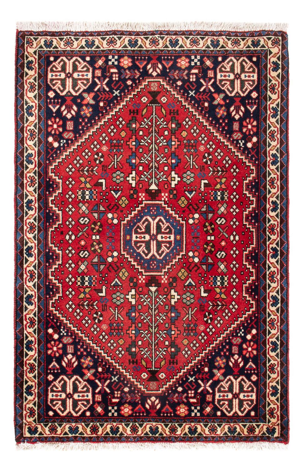Perserteppich - Nomadic - 99 x 65 cm - rot