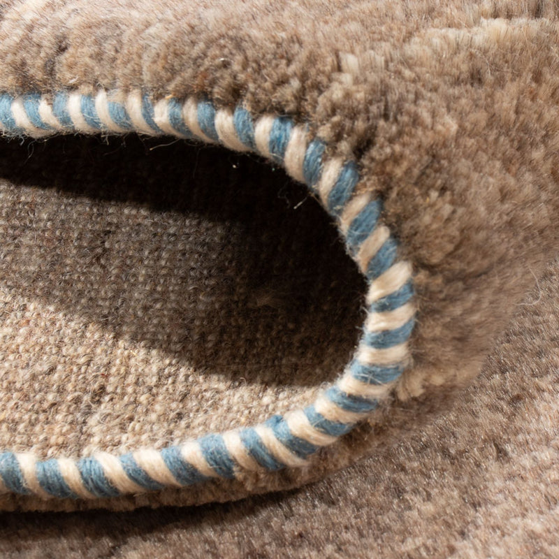 Gabbeh Teppich - Perser - 123 x 82 cm - natur