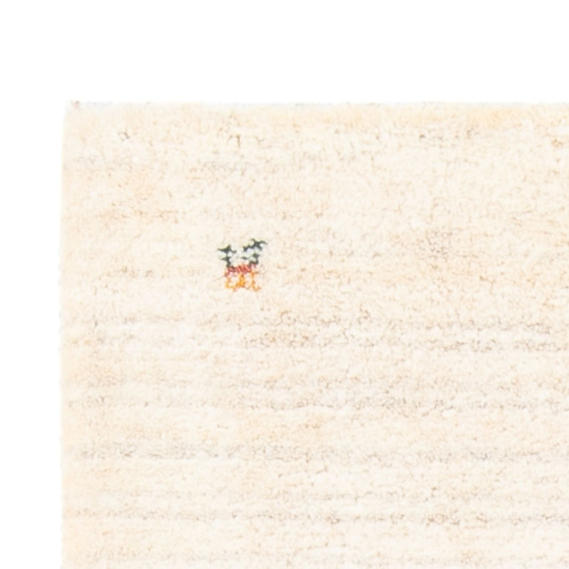 Gabbeh Teppich - Perser - 146 x 73 cm - naturweiß