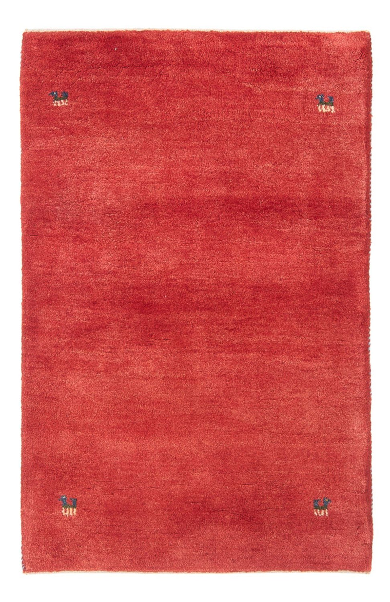Gabbeh Teppich - Perser - 121 x 80 cm - rot