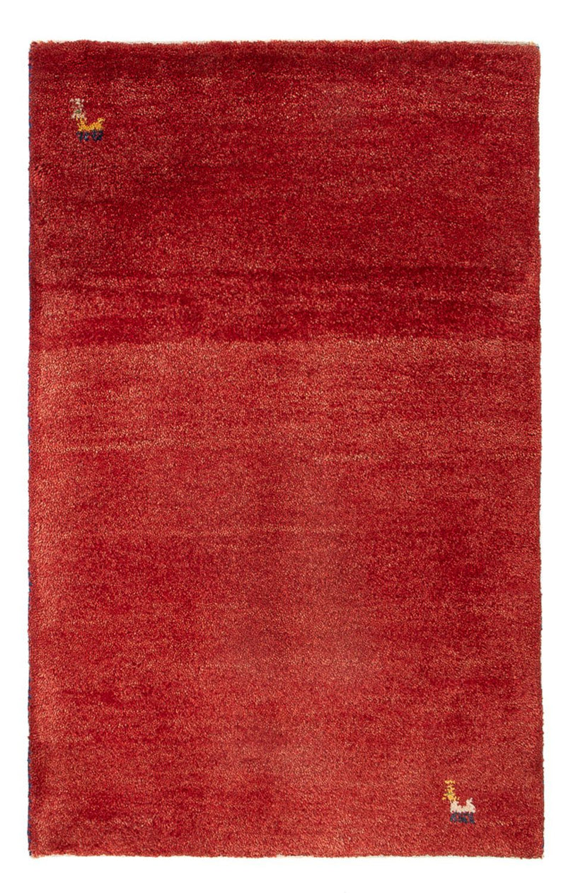 Gabbeh Teppich - Perser - 90 x 62 cm - rot