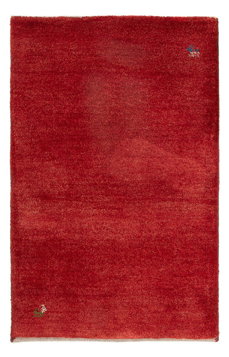 Gabbeh Teppich - Perser - 87 x 64 cm - rot