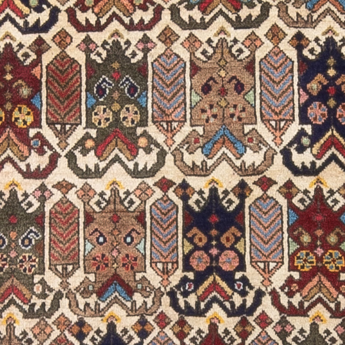 Perserteppich - Nomadic - 115 x 76 cm - mehrfarbig