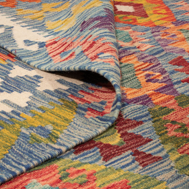 Kelim Teppich - Splash - 241 x 175 cm - mehrfarbig