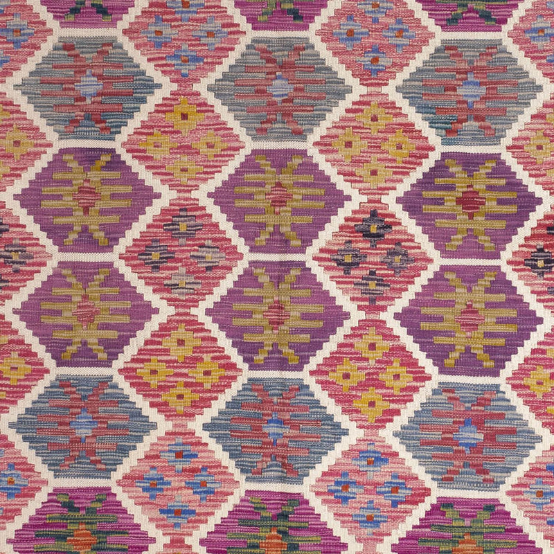 Kelim Teppich - Splash - 254 x 177 cm - mehrfarbig