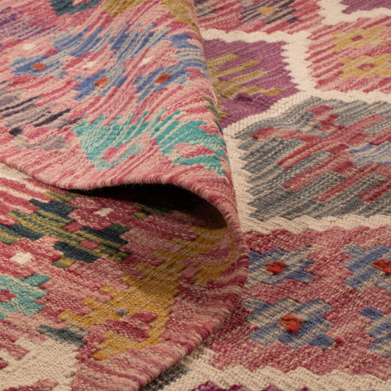 Kelim Teppich - Splash - 254 x 177 cm - mehrfarbig