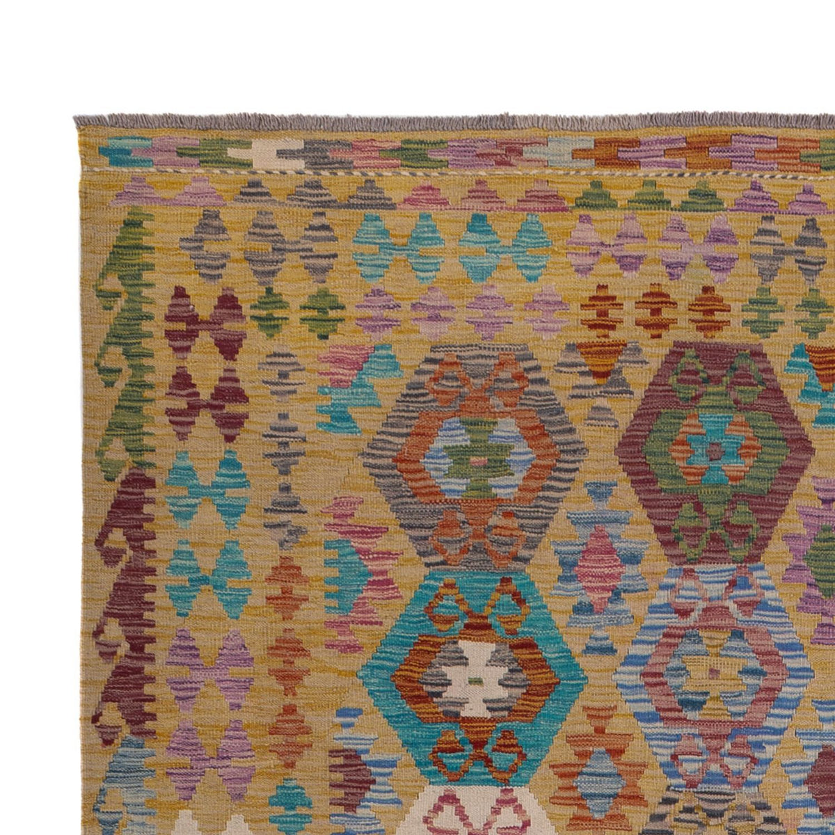 Kelim Teppich - Splash - 306 x 208 cm - mehrfarbig