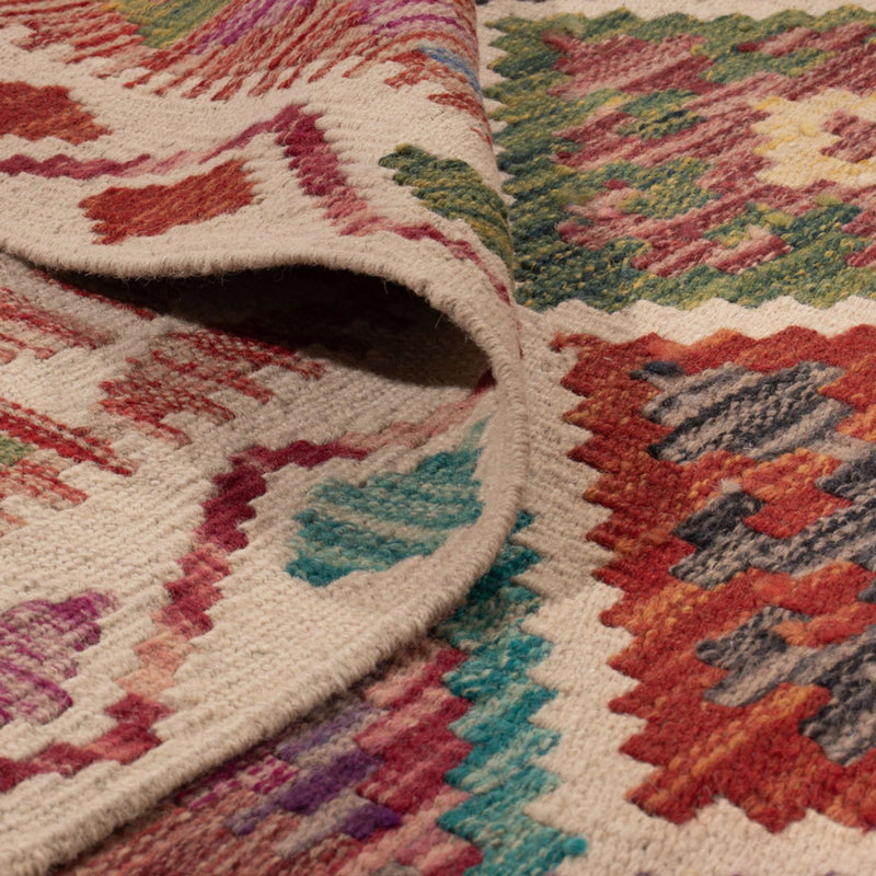 Kelim Teppich - Splash - 285 x 206 cm - mehrfarbig