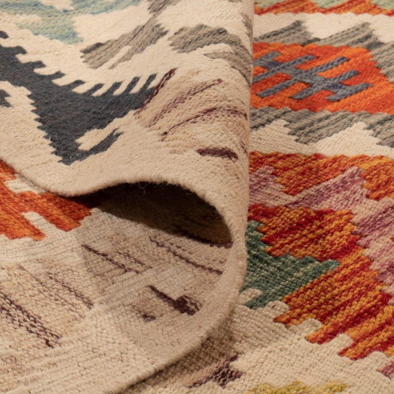 Kelim Teppich - Splash - 298 x 210 cm - mehrfarbig