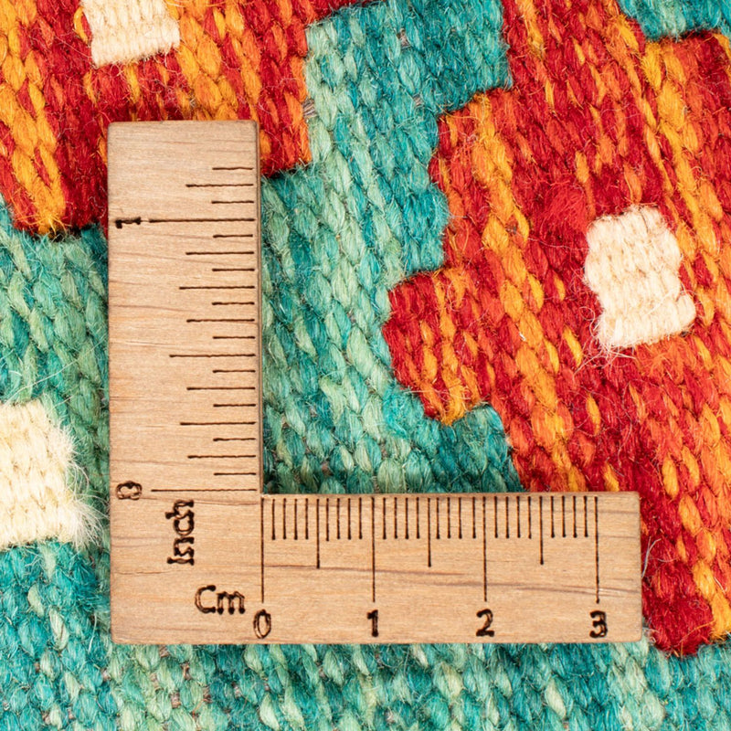 Kelim Teppich - Splash - 131 x 92 cm - mehrfarbig