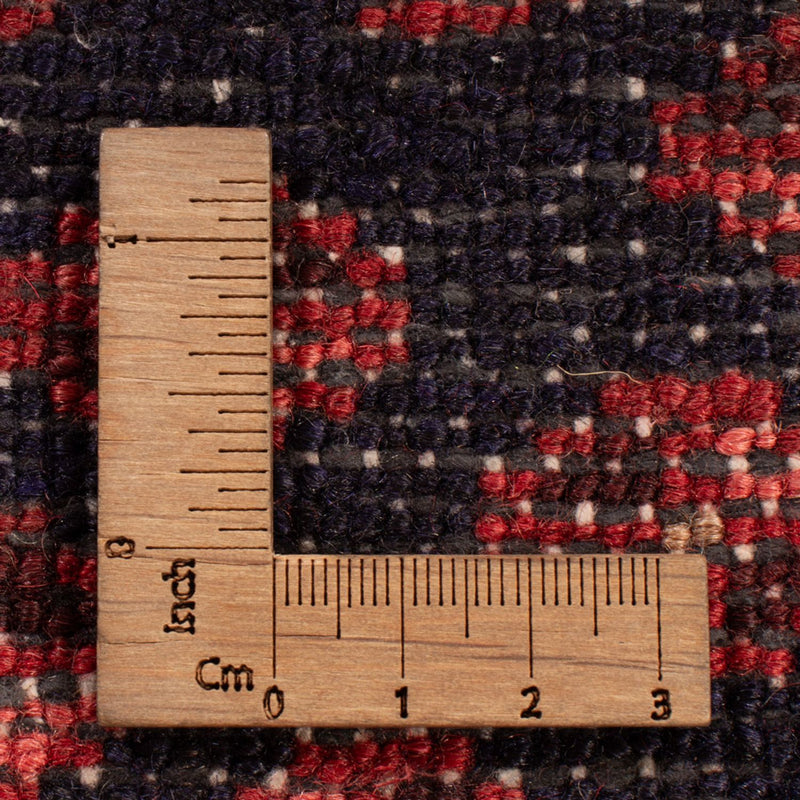 Perserteppich - Nomadic - 153 x 74 cm - dunkelrot