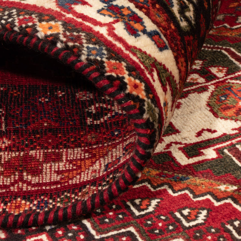 Perserteppich - Nomadic - 156 x 110 cm - dunkelrot