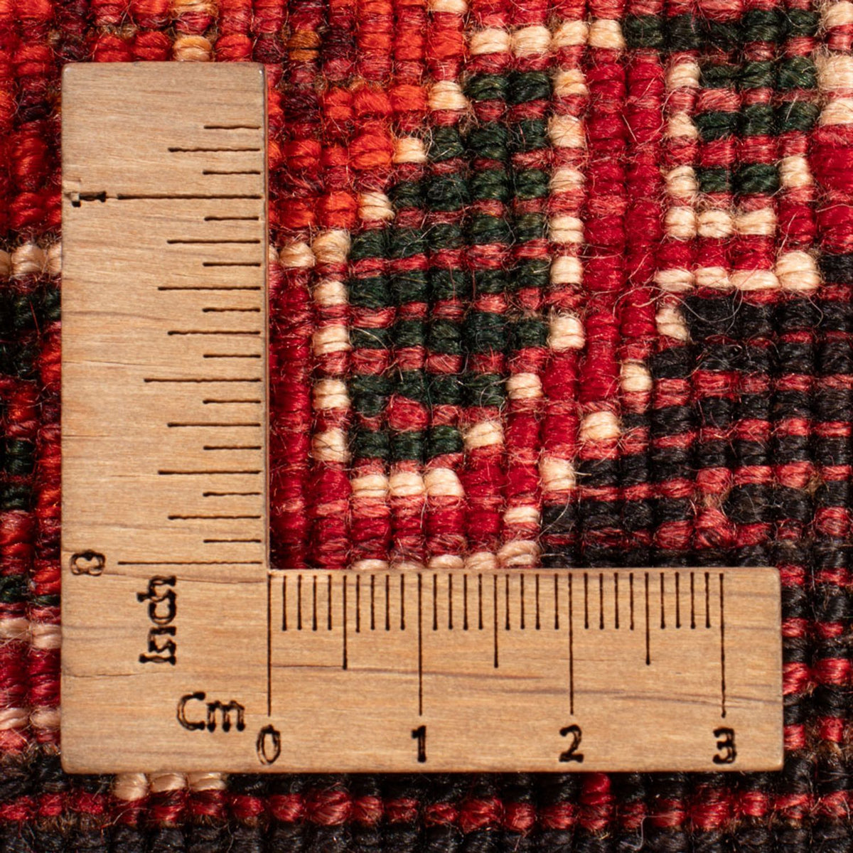 Perserteppich - Nomadic - 156 x 110 cm - dunkelrot