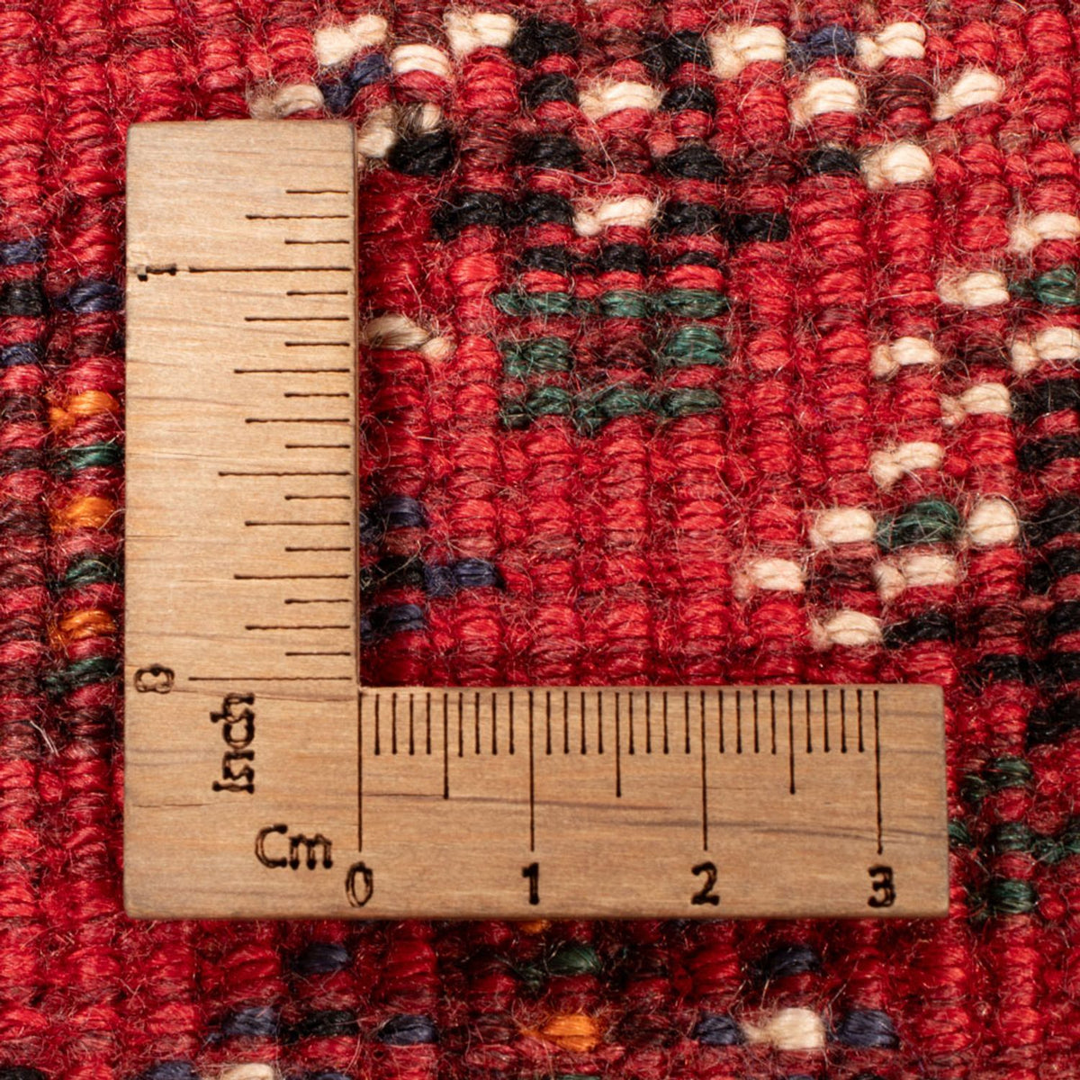 Perserteppich - Nomadic - 142 x 79 cm - dunkelrot