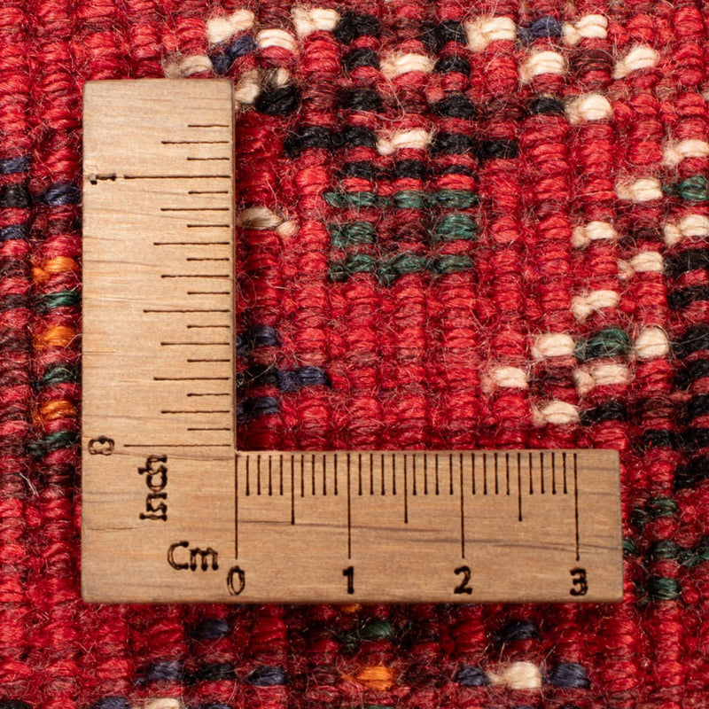 Perserteppich - Nomadic - 142 x 79 cm - dunkelrot