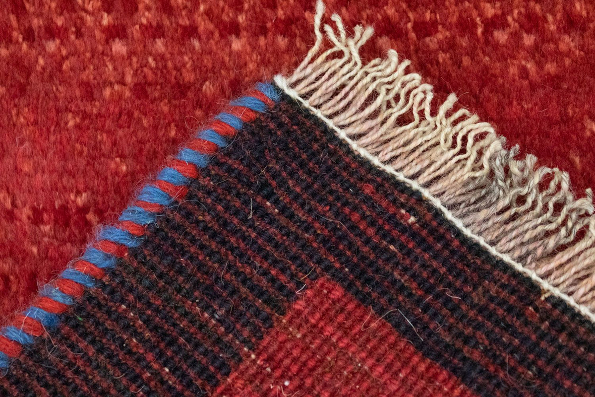 Gabbeh Teppich - Perser 60 x 40 cm - orange