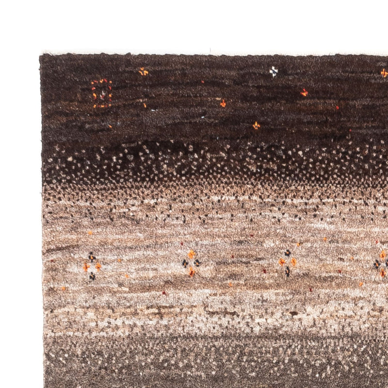 Gabbeh Teppich - Loribaft Perser - 127 x 82 cm - grau