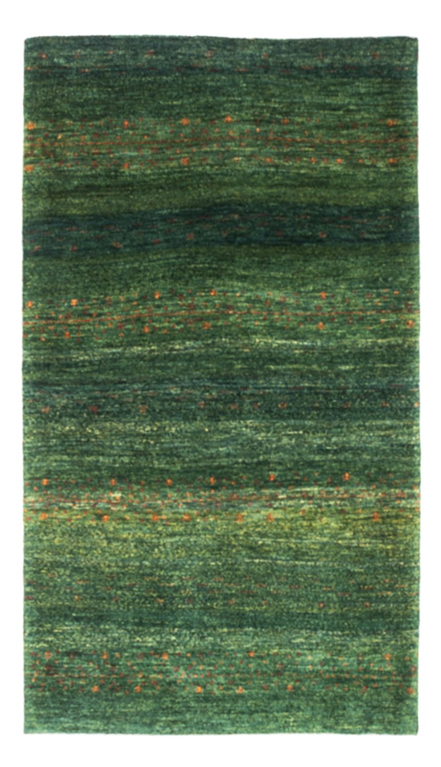 Gabbeh Teppich - Loribaft Perser - 162 x 91 cm - grün