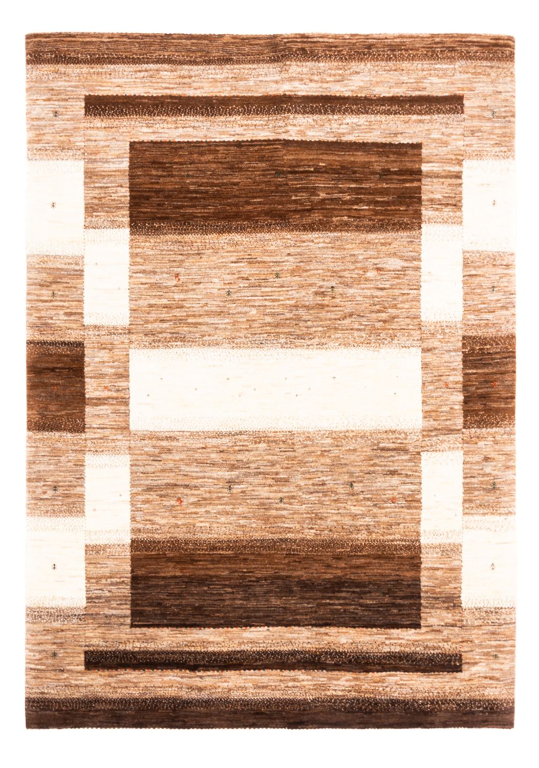 Gabbeh Teppich - Loribaft Perser - 236 x 170 cm - grau