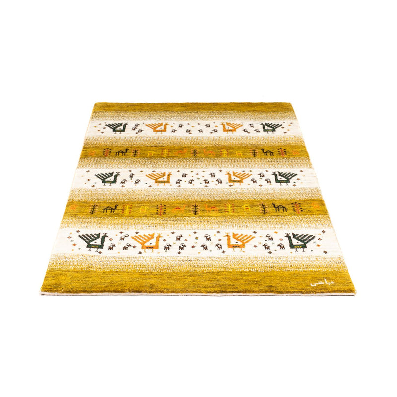 Gabbeh Teppich - Loribaft Perser - 128 x 82 cm - mehrfarbig