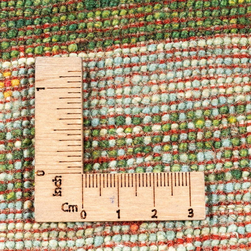 Gabbeh Teppich - Loribaft Perser - Royal - 220 x 152 cm - grün