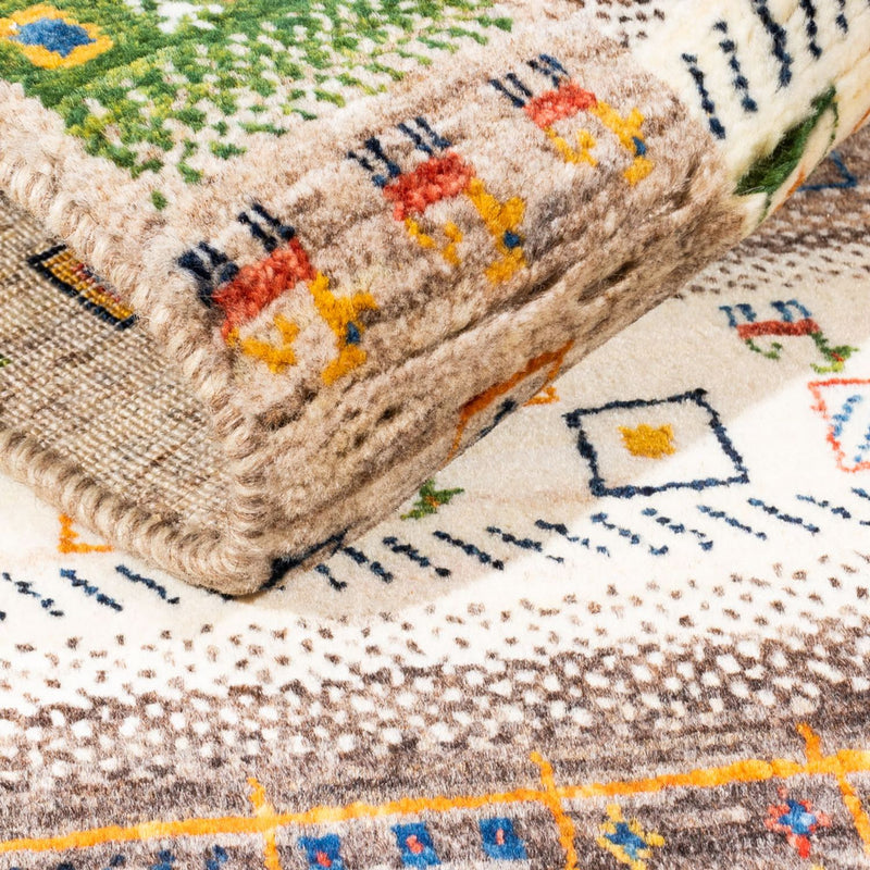 Gabbeh Teppich - Loribaft Perser - Royal - 135 x 87 cm - mehrfarbig